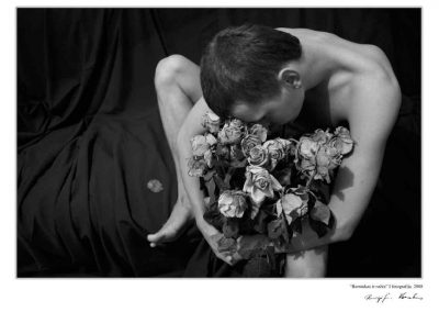 Berniukas ir rožės I The Boy and the Rose I, 2008 fotografija-photography ©REMIGIJUS VENCKUS